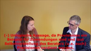 kommentiertes Video einer Prüfungssimulation - Sach